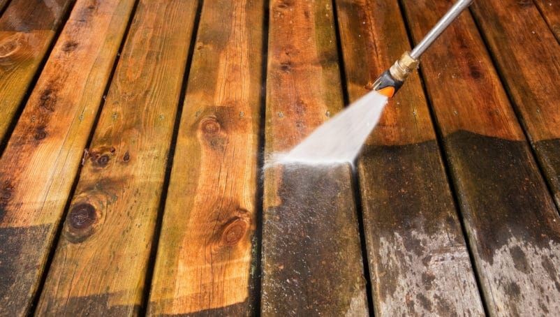 Deck Cleaning